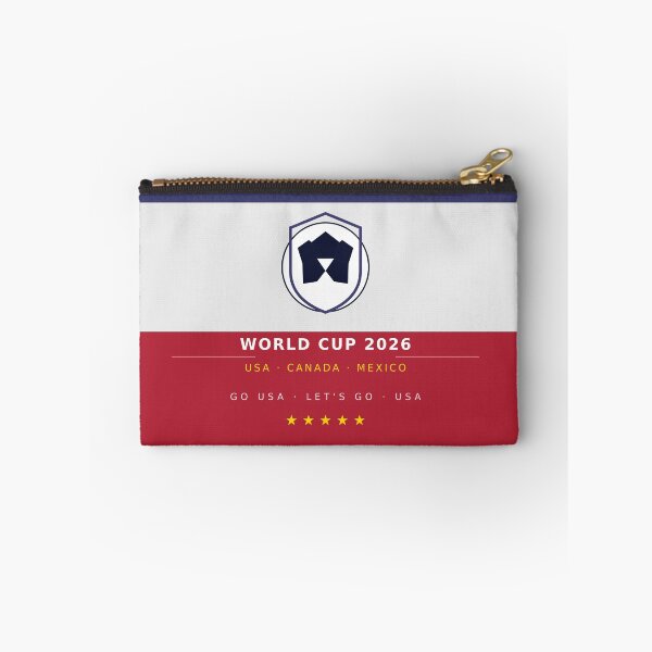 Item preview, USA World Cup 2026 Fan Tribute - Modern Shield Flag designed and sold by MHSe.