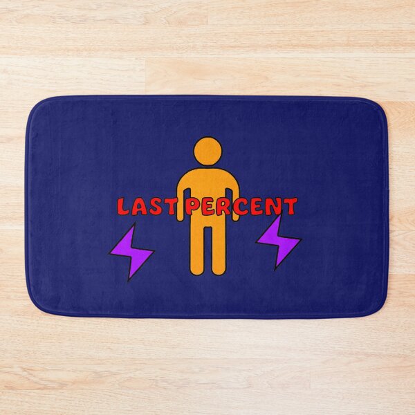 Item preview, Last Percent – Low Battery Human Icon designed and sold by ChernivtsiSkoda.