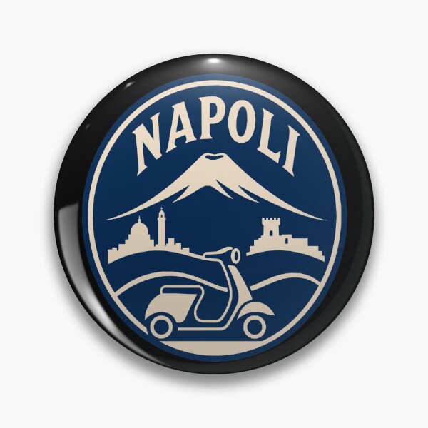 Item preview, Naples Italy Vintage Scooter Travel Badge T-Shirt – Napoli Souvenir designed and sold by Lyfeinsights.
