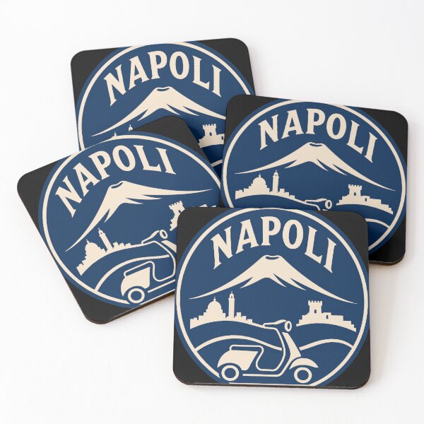 Item preview, Naples Italy Vintage Scooter Travel Badge T-Shirt – Napoli Souvenir designed and sold by Lyfeinsights.