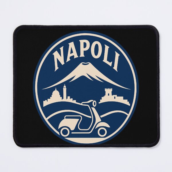 Item preview, Naples Italy Vintage Scooter Travel Badge T-Shirt – Napoli Souvenir designed and sold by Lyfeinsights.