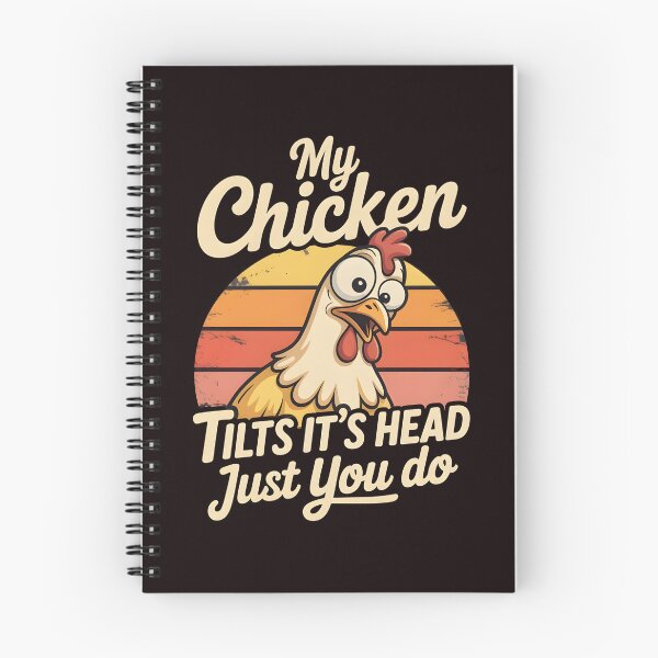 Item preview, My Chicken Tilts It’s Head Just Like You Do Funny Chicken – Funny Chicken T-Shirt for Chicken Lovers designed and sold by Redgiant87x.