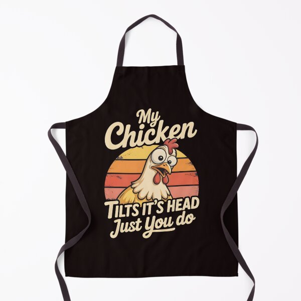 Item preview, My Chicken Tilts It’s Head Just Like You Do Funny Chicken – Funny Chicken T-Shirt for Chicken Lovers designed and sold by Redgiant87x.
