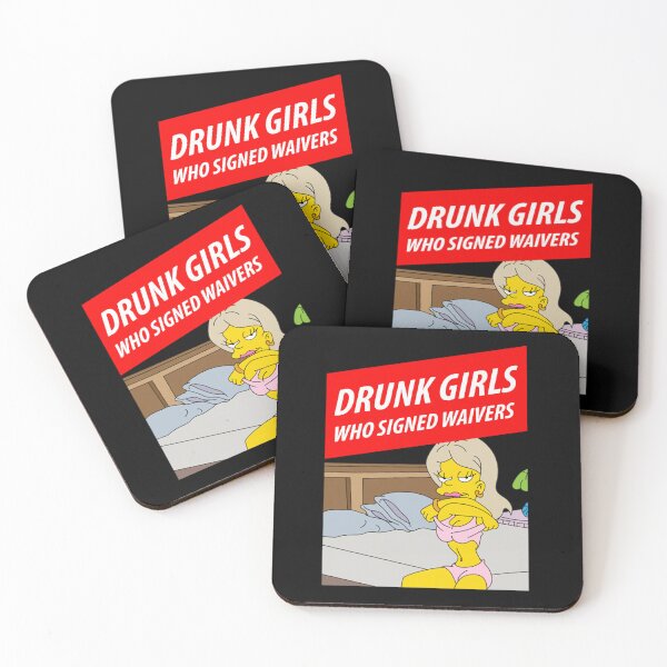 Item preview, Drunk girls on DVD Photoroom WhoSigned Waivers designed and sold by Coveted.