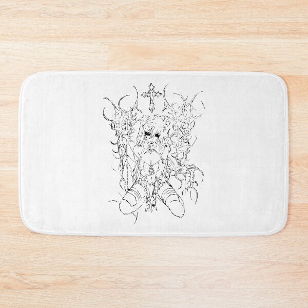 Item preview, Dark Cyber Sigilism Anime Girl – Neo-Gothic Cross designed and sold by Dem0r.