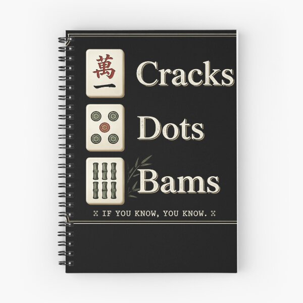 Item preview, Funny Cracks Dots Bams Mahjong Mom Queen Of Tiles designed and sold by NADIASHOP86.