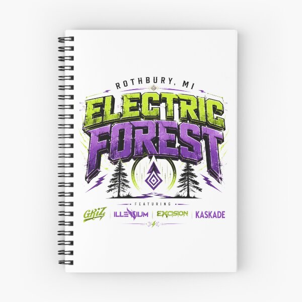 Item preview, Electric Forest – Music & Arts Festival Design designed and sold by Combat Skies.