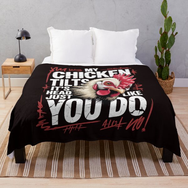 Item preview, My Chicken Tilts It’s Head Just Like You Do Funny Chicken – Humorous Farm Chicken Enthusiast designed and sold by Redgiant87x.