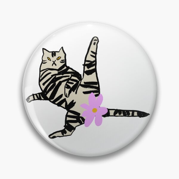 Item preview, Flexible Cat – Funny Yoga Cat Illustration designed and sold by Lunar Fern.