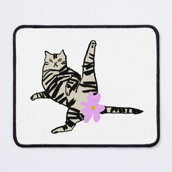 Item preview, Flexible Cat – Funny Yoga Cat Illustration designed and sold by Lunar Fern.
