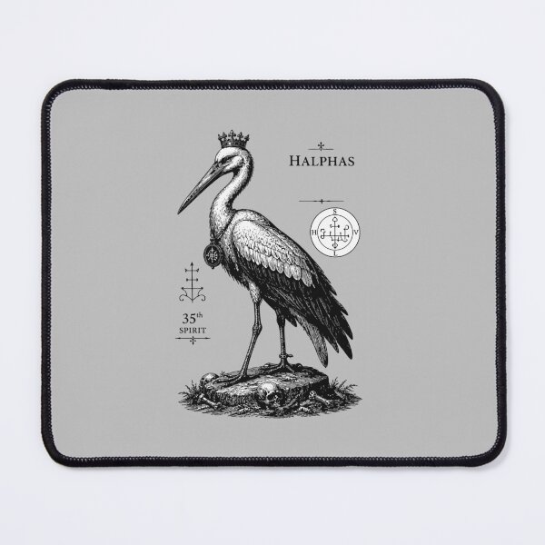 Item preview, The Watchful Stork of Halphas designed and sold by taiche.