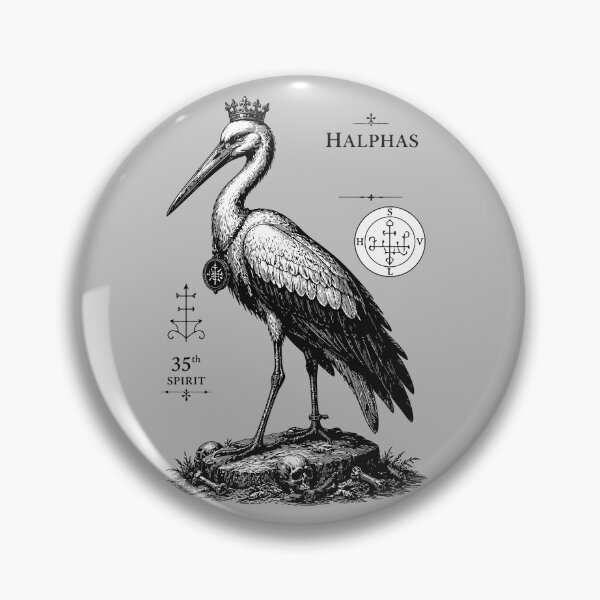 Item preview, The Watchful Stork of Halphas designed and sold by taiche.