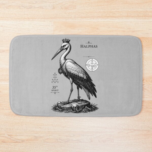 Item preview, The Watchful Stork of Halphas designed and sold by taiche.
