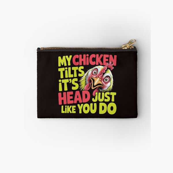 Item preview, My Chicken Tilts It’s Head Just Like You Do Funny Chicken – Chicken Whisperer Farm Animal Lover  designed and sold by Redgiant87x.