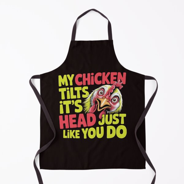 Item preview, My Chicken Tilts It’s Head Just Like You Do Funny Chicken – Chicken Whisperer Farm Animal Lover designed and sold by Redgiant87x.