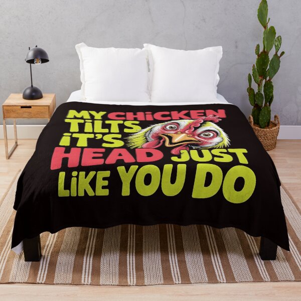 Item preview, My Chicken Tilts It’s Head Just Like You Do Funny Chicken – Chicken Whisperer Farm Animal Lover  designed and sold by Redgiant87x.