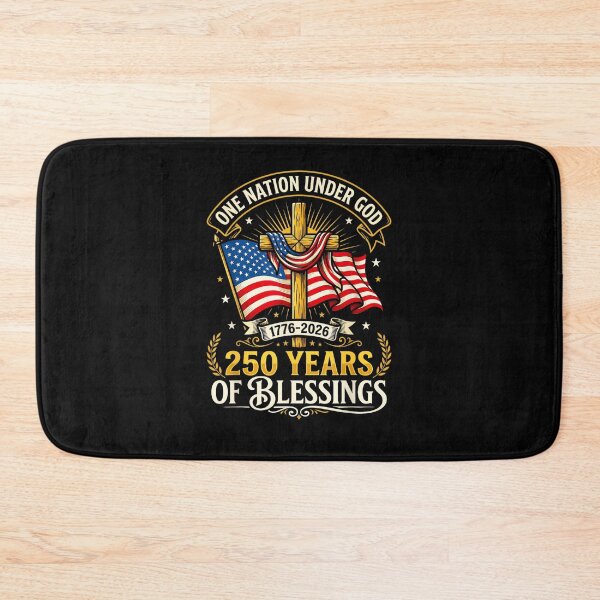 Item preview, One Nation Under God 250 Years Of Blessings American Christian Patriot designed and sold by SanTiOmal.