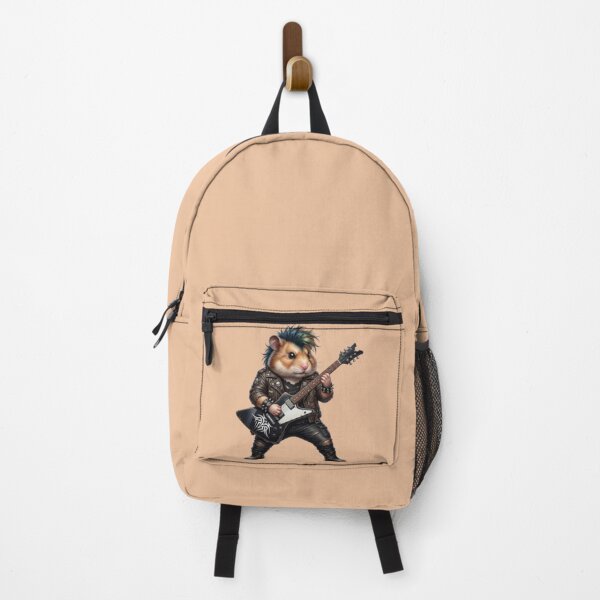 Item preview, Rock Hamster – Punk Guitar Animal Design designed and sold by Dogandesighn.
