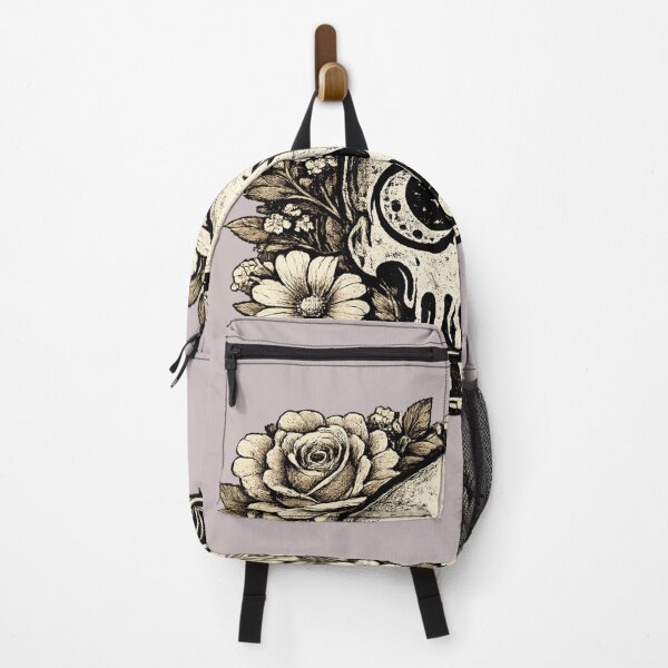 Item preview, Moon Hollow Flower Skull designed and sold by Moon Hollow Outfitters.