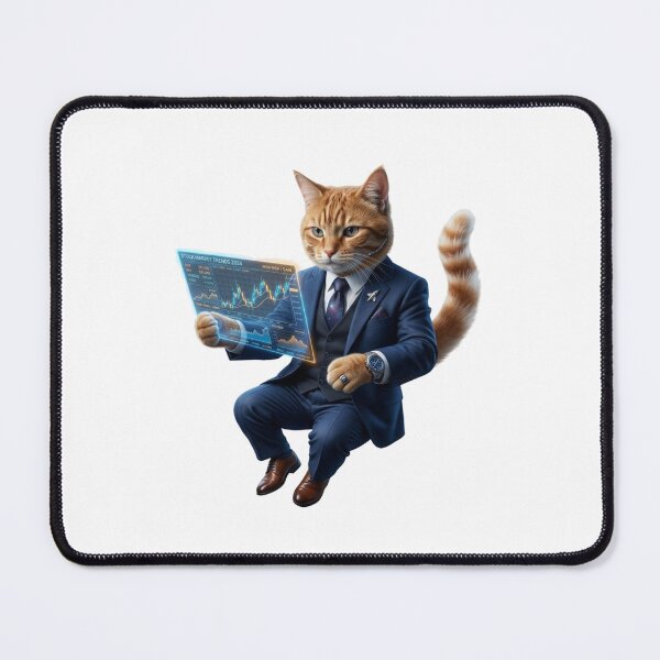 Item preview, Stock Market Pro Cat designed and sold by Maclaw200d.
