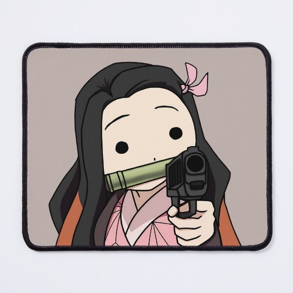 Item preview, Nezuko With A Gun designed and sold by VSSSURV.