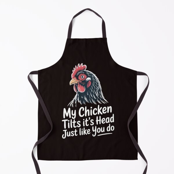 Item preview, My Chicken Tilts It’s Head Just Like You Do Funny Chicken – Funny Chicken Chicken Owner Gift designed and sold by Redgiant87x.