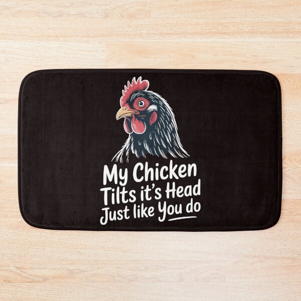 Item preview, My Chicken Tilts It’s Head Just Like You Do Funny Chicken – Funny Chicken Chicken Owner Gift designed and sold by Redgiant87x.