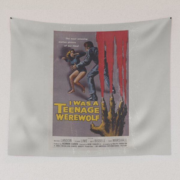 Item preview, I was a teenage werewolf 1957 designed and sold by Histoire s du Cinéma B.