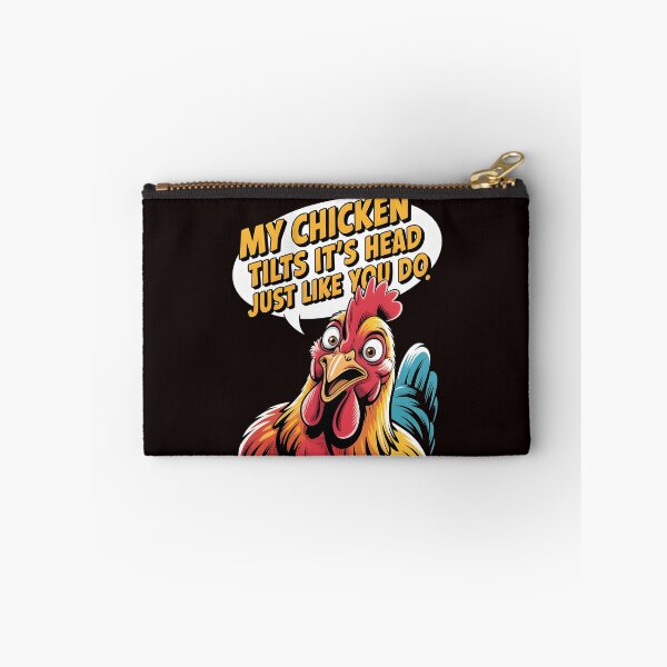Item preview, My Chicken Tilts It’s Head Just Like You Do Funny Chicken – Chicken Lover Humorous Farm designed and sold by Redgiant87x.