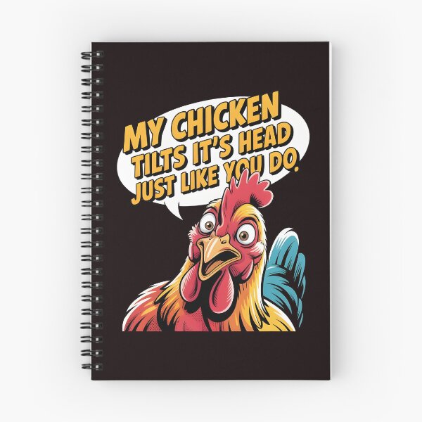 Item preview, My Chicken Tilts It’s Head Just Like You Do Funny Chicken – Chicken Lover Humorous Farm designed and sold by Redgiant87x.