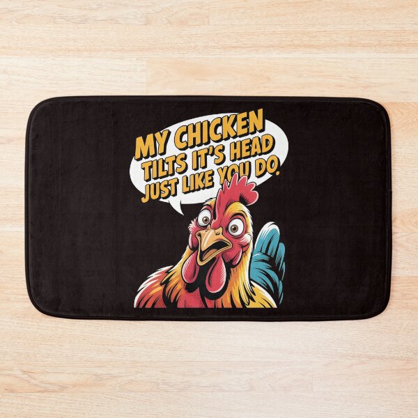 Item preview, My Chicken Tilts It’s Head Just Like You Do Funny Chicken – Chicken Lover Humorous Farm designed and sold by Redgiant87x.