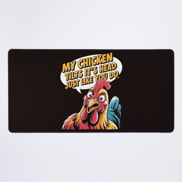 Item preview, My Chicken Tilts It’s Head Just Like You Do Funny Chicken – Chicken Lover Humorous Farm designed and sold by Redgiant87x.