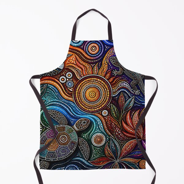 Item preview, Aboriginal Inspired Dot Art - Hypnotic Australian Flora and Fauna designed and sold by GrinGalore.