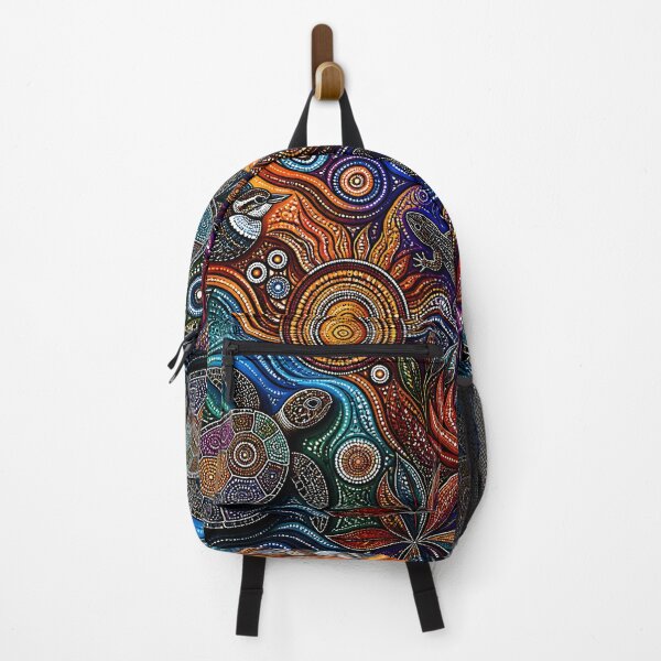 Item preview, Aboriginal Inspired Dot Art - Hypnotic Australian Flora and Fauna designed and sold by GrinGalore.