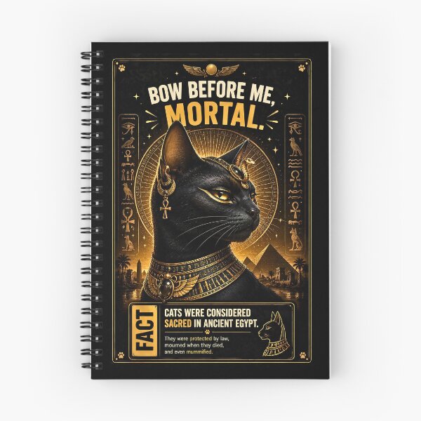 Item preview, Royal Bastet Cat Meme Ancient Egyptian Aesthetic Poster designed and sold by BorgSpareParts.