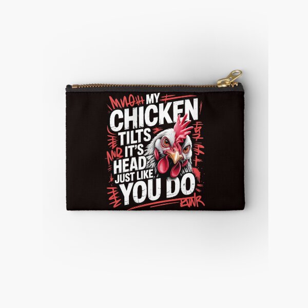 Item preview, My Chicken Tilts It’s Head Just Like You Do Funny Chicken – Chicken Behavior Humor for Farm Animal Lovers designed and sold by Redgiant87x.