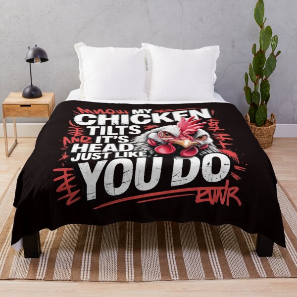 Item preview, My Chicken Tilts It’s Head Just Like You Do Funny Chicken – Chicken Behavior Humor for Farm Animal Lovers designed and sold by Redgiant87x.