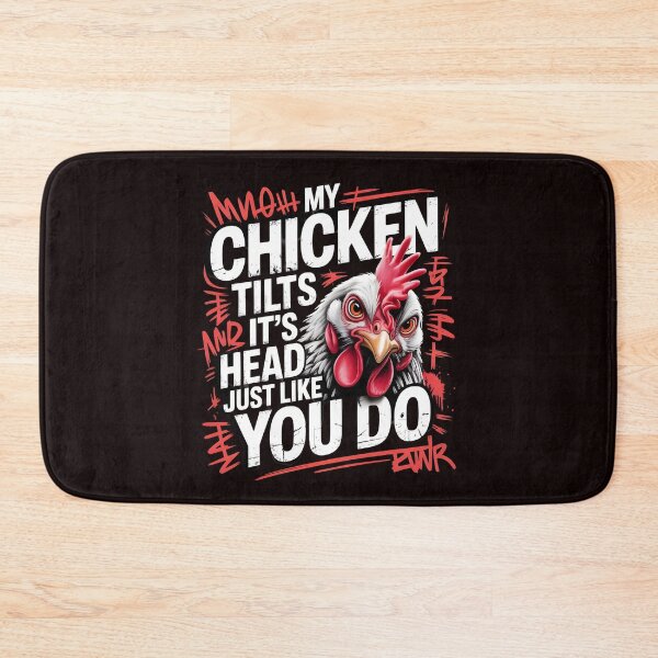 Item preview, My Chicken Tilts It’s Head Just Like You Do Funny Chicken – Chicken Behavior Humor for Farm Animal Lovers designed and sold by Redgiant87x.