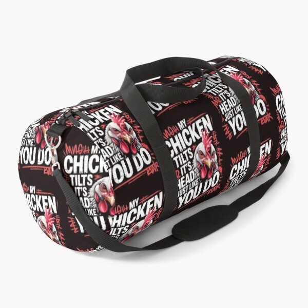 Item preview, My Chicken Tilts It’s Head Just Like You Do Funny Chicken – Chicken Behavior Humor for Farm Animal Lovers designed and sold by Redgiant87x.