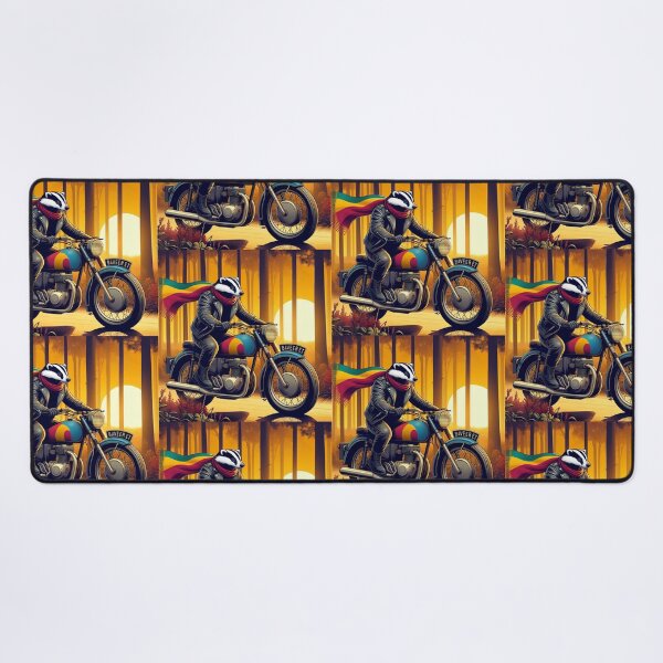Item preview, Motorcycle Honey Badger – Sunset Ride Design designed and sold by Dogandesighn.