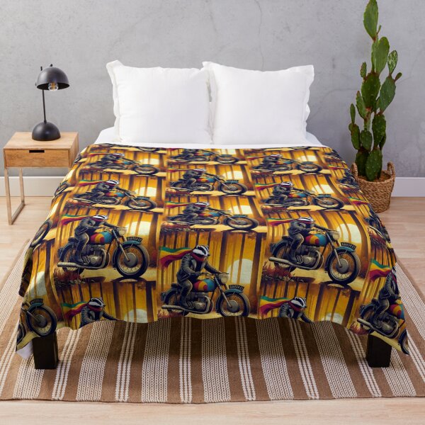 Item preview, Motorcycle Honey Badger – Sunset Ride Design designed and sold by Dogandesighn.