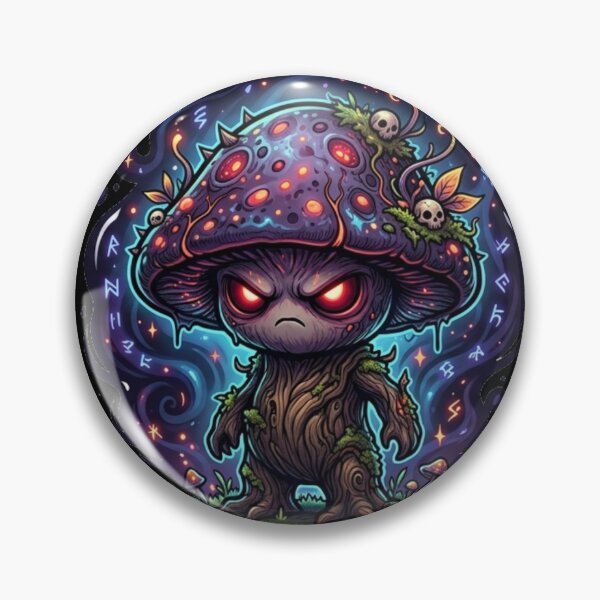Item preview, Grumpy Forest Spirit Mushroom designed and sold by Maclaw200d.