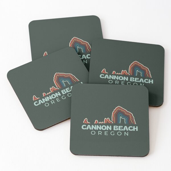 Item preview, Cannon Beach Oregon Retro designed and sold by ForgotSouvenir.