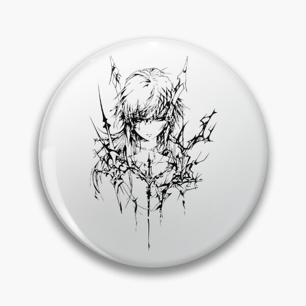 Item preview, Glitchy Anime Shadow – Cyberpunk Grunge designed and sold by Dem0r.