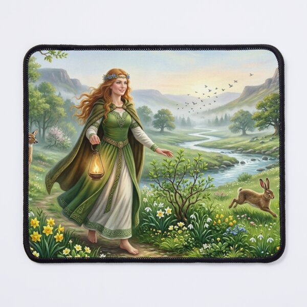 Item preview, Ostara's Dawn: The Spring Guardian designed and sold by NeyhineAngelionShop.