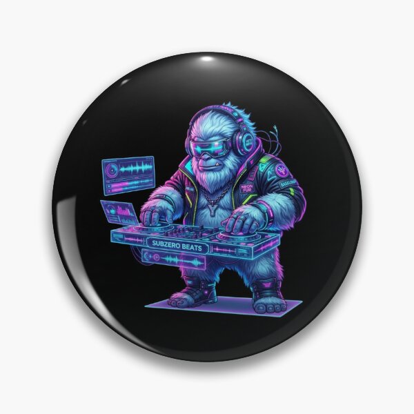 Item preview, Subzero Beats Cyberpunk Yeti DJ designed and sold by Maclaw200d.