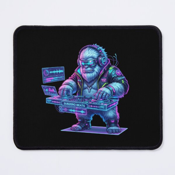 Item preview, Subzero Beats Cyberpunk Yeti DJ designed and sold by Maclaw200d.