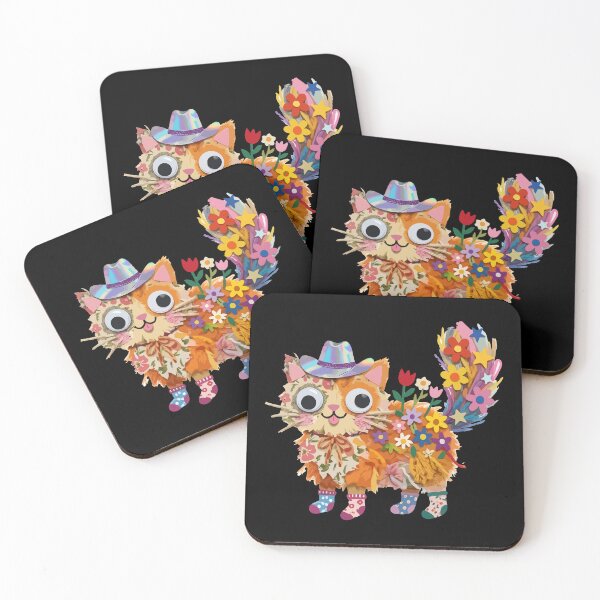 Item preview, Maximalist Floral Cowboy Calico designed and sold by Emegan Print Art.
