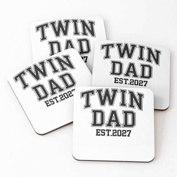 Item preview, twin Dad EST 2027 designed and sold by jkrphoto.