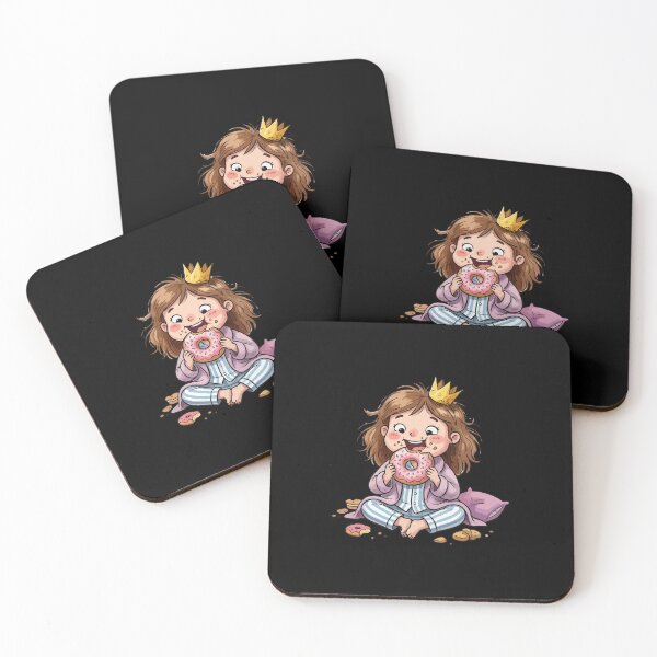 Item preview, Messy Crowned Snack Eater designed and sold by Emegan Print Art.